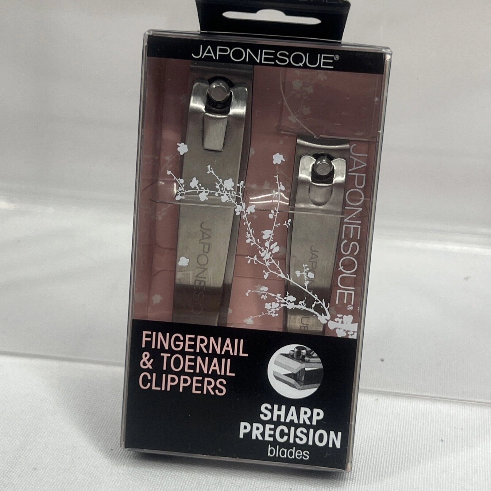 Japonesque Fingernail & Toenail Clippers Stainless Steel Precision Contour Gift