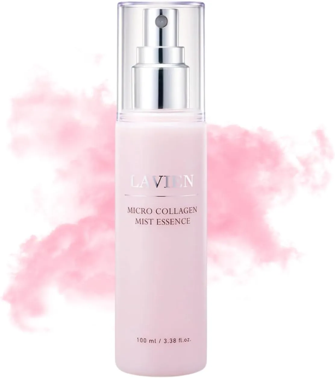 LAVIEN Micro Collagen Mist Essence - Hydrating Facial Spray with Collagen, Niacinamide, Ceramide NP & Elastin - Skincare Spray for Redness & Smooth Skin - Suitable for All Skin Types - 3.38 fl. Oz.
