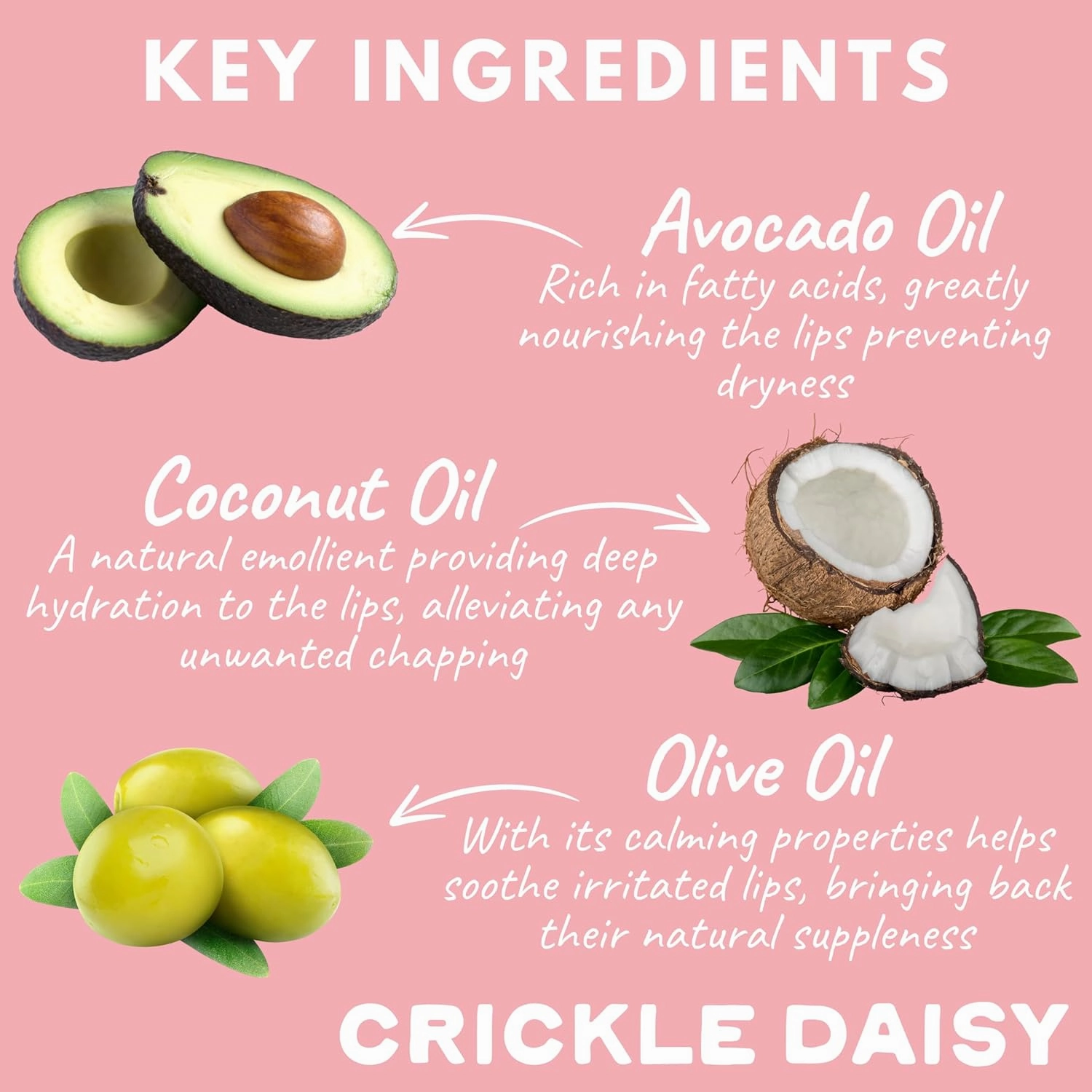 Lip Treat Balm - Hydrating & Nourishing Lip Balm with Avocado, Olive, and Coconut Oils - Softening Lip Moisturizer & Protection for Very Dry Lips - Sugar Blossom Scented, 0.7oz