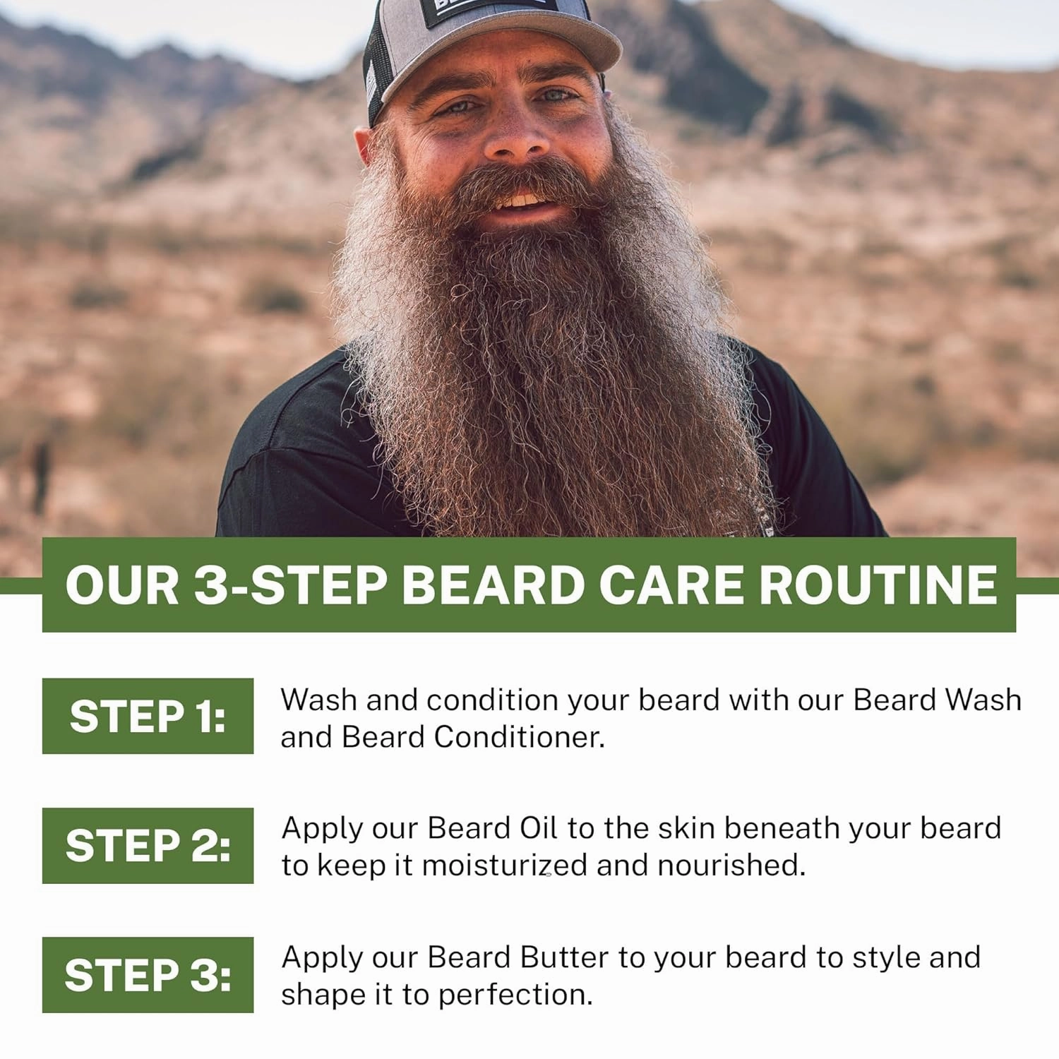 Live Bearded Beard Conditioner, 8 fl oz - Strengthens and Softens Facial Hair - Made in the USA - All-Natural Ingredients with Biotin, Caffeine | Straight Up Unscented - Fragrance-Free