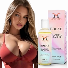 MACARIA Bobae Brazilian Breast Bust Boobs Enlargement Tightening Shape & Size up Toning Oil Quick Growth Lifting & Firming Breast Cream Enhancement Gel