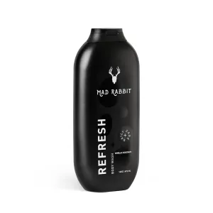 Mad Rabbit Refresh Body Wash - Tattoo Aftercare, Cleansing Ingredients Made For All Skin Types, Gentle, Anti-Aging & Hydrating Formula (16oz)