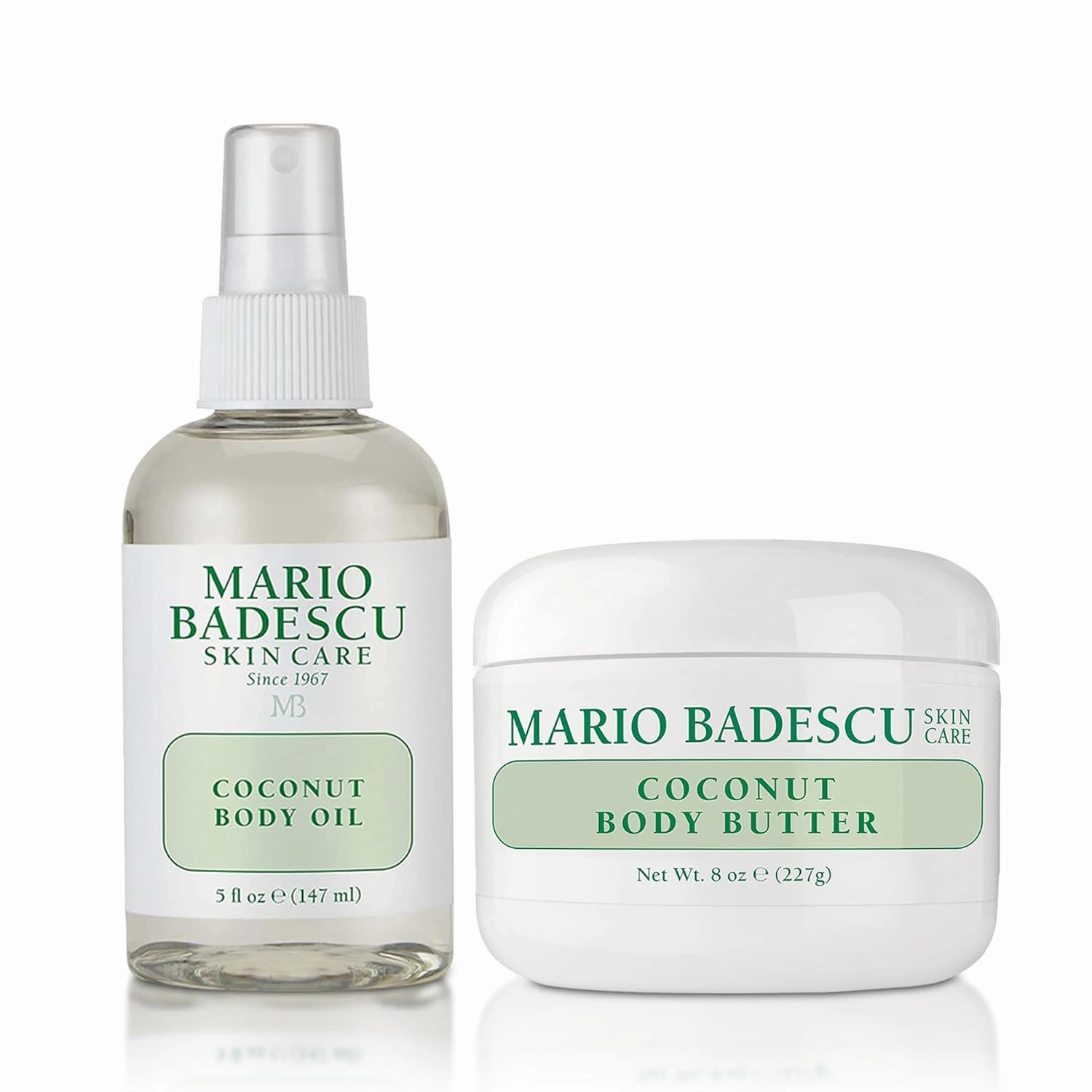 Mario Badescu Coconut Body Oil Enriched with Coconut Oil & Shea Butter | Lightweight Skin Care for Hydrating and Moisturizing After Shower Massage