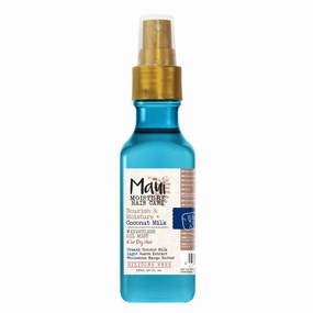 Maui Moisture Nourish & Moisture   Coconut Milk Weightless Oil Mist, Leave-In Spray Treatment to Help Defrizz, Hydrate & Replenish Curly Hair