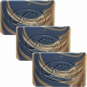 Men’s Soap Bar, Natural Bar Soap Walk in the Woods with Cedarwood Peppermint & Fir Oil is Handmade Body Soap Bar Palm Oil Free, Moisturizing, Vegan Castile Soap with Essential Oils (3 Pack)