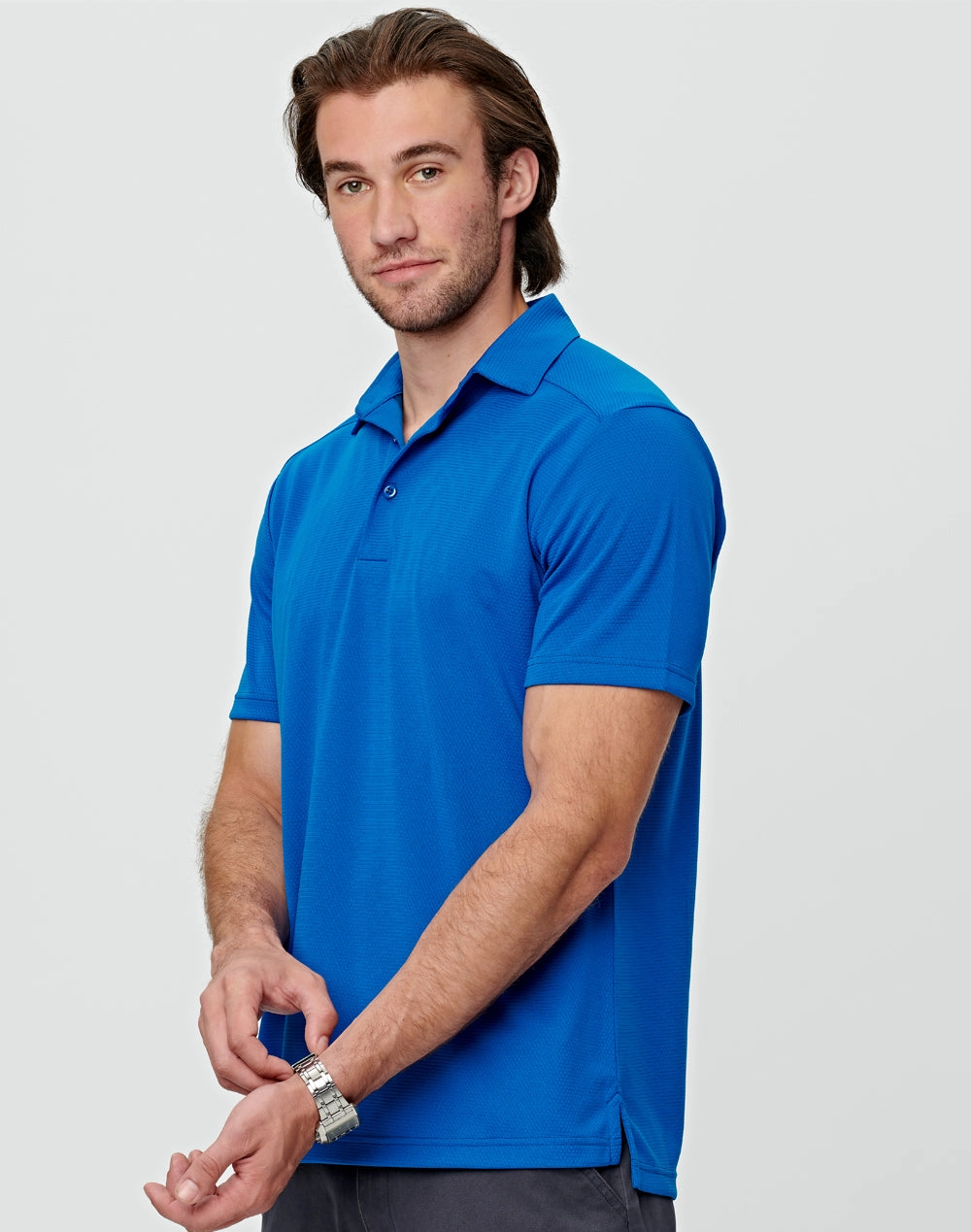 Mens Bamboo Charcoal Corporate Short Sleeve Polo (WS-PS87)