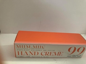 MIIM MIIC Hand Creme, Amber Floral Wood, 4 Fl Oz, Hydro-Blast Hyaluronic and Peptide Formula