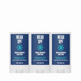 Mineral Sunscreen Sport Stick – Water-Resistant, Easy-Swipe SPF 30, 0.63 oz