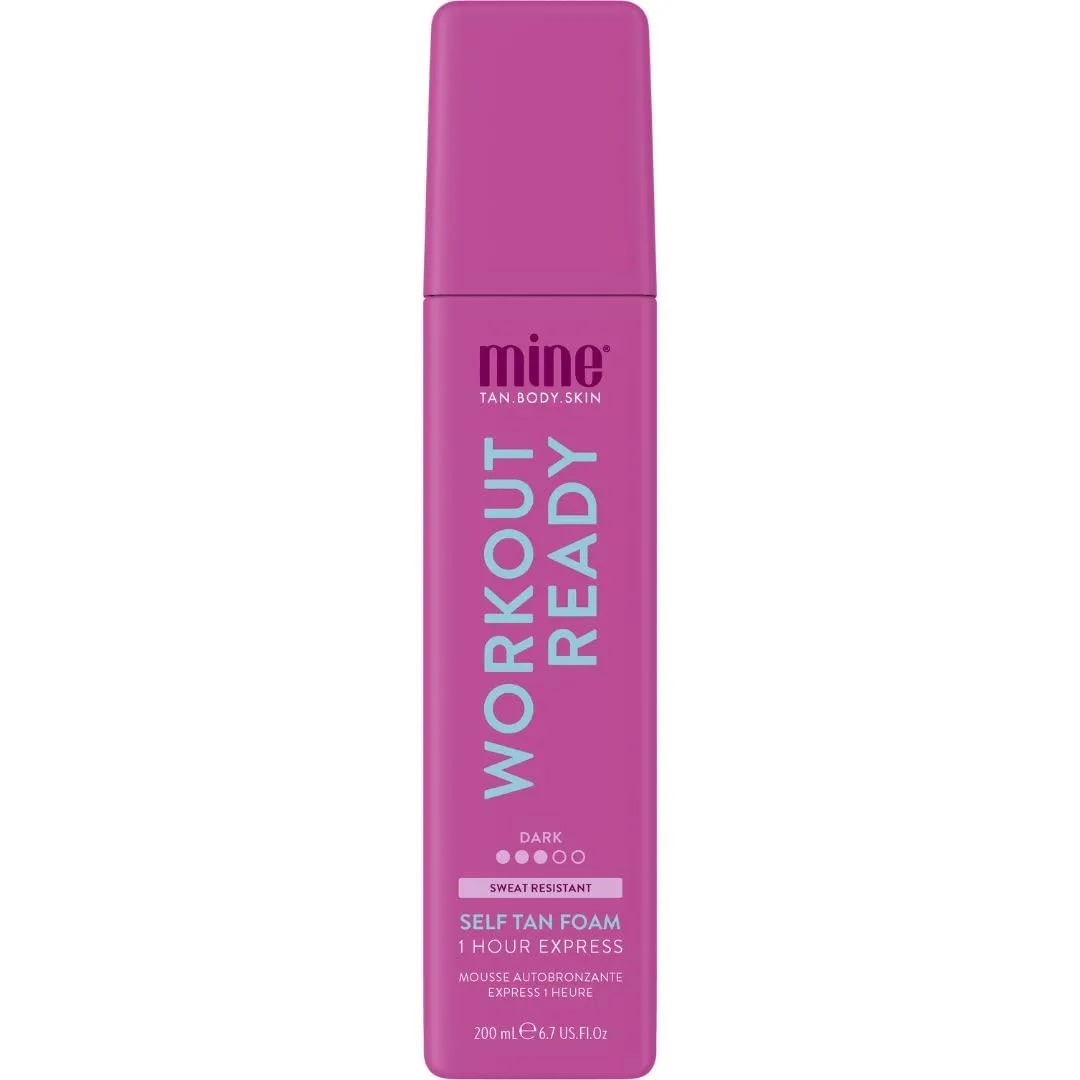 MineTan Dark Self Tanning Foams | Bronze Collection - Best Fake Tanner Mousse for a Deep Instant Bronzing Glow, 1 Hour Express, Face & Body, Ultra Hydrating Formula, Coconut Scented, 6.7 Fl Oz