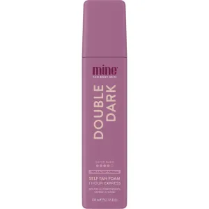 MineTan Double Dark Self Tanning Foam | Bronze Collection - Fake Tanner Mousse for a Deep Bronzing Glow, 1 Hour Express, Face & Body, Ultra Hydrating Formula, Coconut Scented, Vegan 6.7 Fl Oz