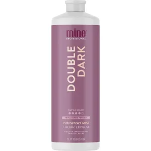 MineTan Spray Tan Solution | Bronze Collection - Dark Sunless Tanning Solutions for a Bronzed, Glow Skin Finish, Fast Dry, Hydrating, Coconut Scented, Salon Pro Formula Fake Tanner Mist, 33.8 Fl Oz
