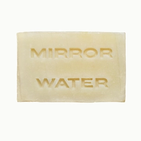 MIRROR WATER - Butter Brick Face   Body Cleanser | Gentle, Moisturizing   Sensitive Skin Safe | Vitamin A, Shea Butter   Coconut Oil | Vegan, Cruelty-Free | Sulfate   Phthalate   Paraben Free (95 g)