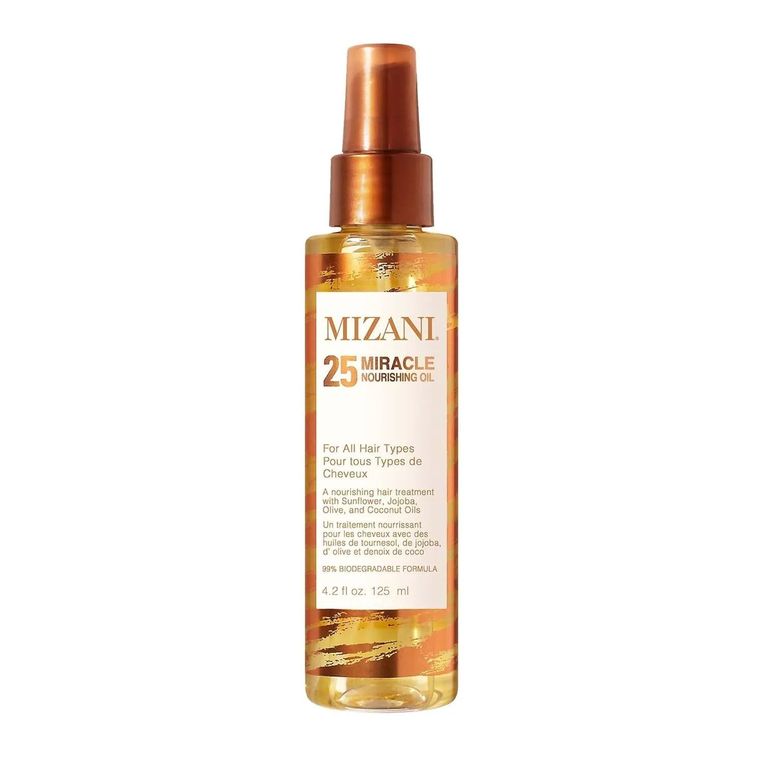 Mizani 25 Miracle Nourishing Hair Oil - Softens and Adds Weightless Shine, Hydrating & Nourishing With Coconut Oil, For Natural Hair