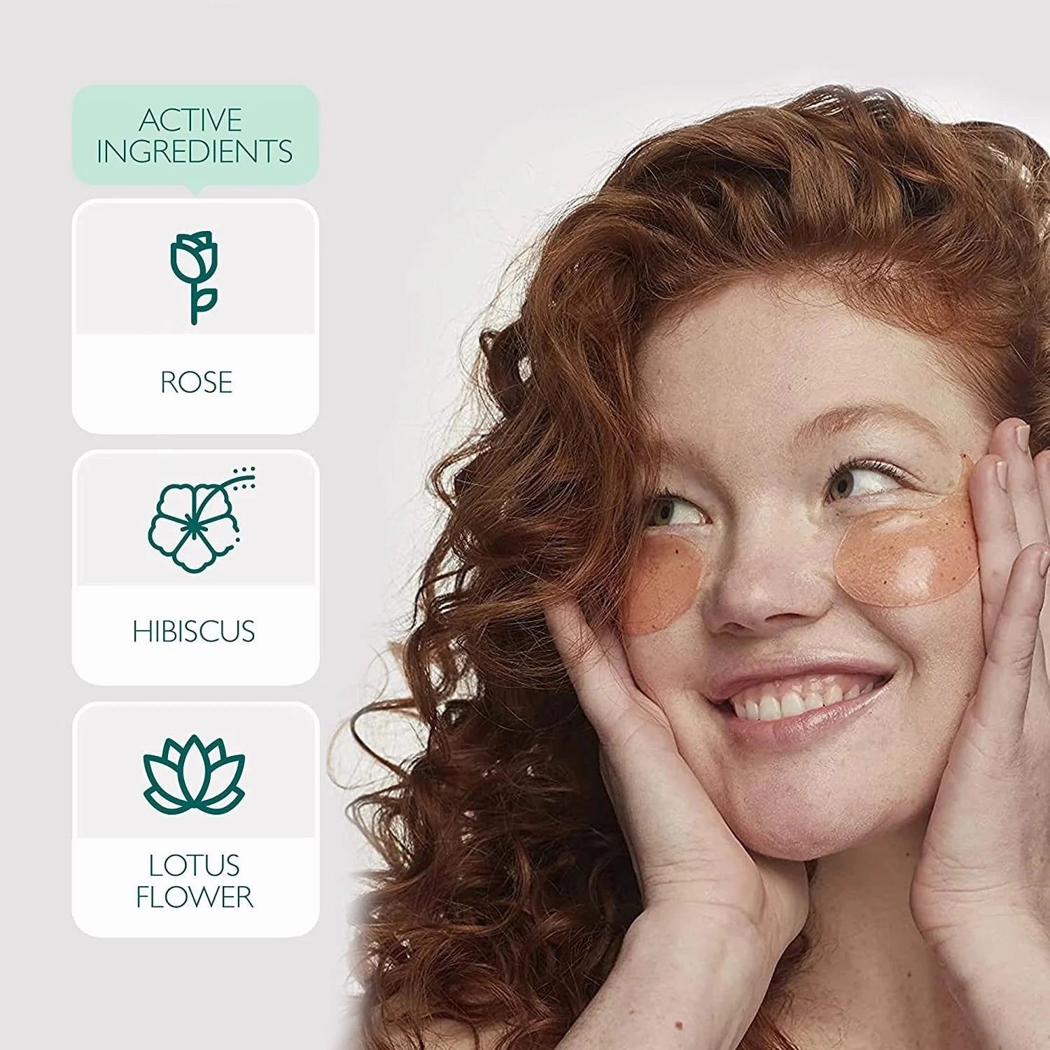 Moodpatch Happy Place Eye Gels under Eye Mask Skin Care for Puffiness and Wrinkles