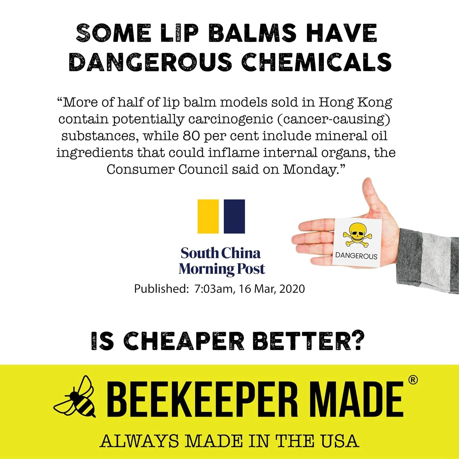Natural Lip Balm Bulk, Unlabeled Filled, 50 Pack, Peppermint | Customizable Labels For Party Favors, Gift Baskets, or Business Branding. For Men, Women, and Children.
