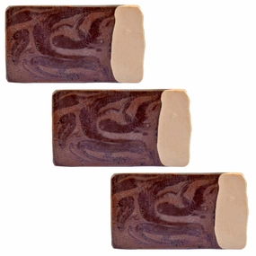 Natural Soap Bar, Handmade Body Soap and Bath Soap Bar is a Palm Oil Free Moisturizing Vegan Castile Soap with Fragrance Oils for All Skin Types (Hazelnut Cappuccino- 3 pack)