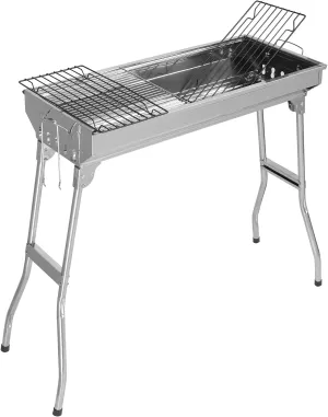 Neature Portable Charcoal Grill for Camping (27.95 X 12.99 X 27.56)" Tall Foldable Bbq Grill for Travel and Home