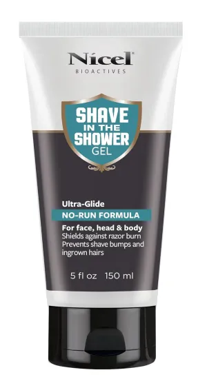 Nicel Men's Shave in the Shower Gel, 5 oz.
