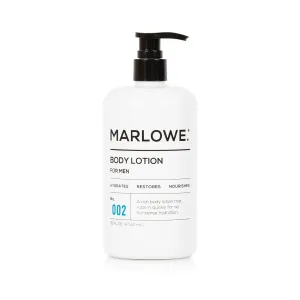 No. 002 Body Lotion 16 oz Pump, Original, Revitalizing Dry Skin Lotion with Aloe Vera & Amino Acids, Hydrates & Nourishes, Sage & Fir Scent