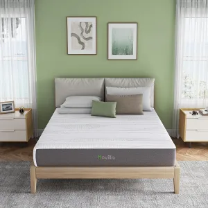 Novilla Twin Mattress 10 Inch, Twin Size Mattresses for Kids Memory Foam Mattress with Cooling Gel Infused Cover & Pressure-Relieving Foam for Edge Support & Comfort Sleep