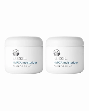 NuSkin NaPCA Moisturizer | Hydrating & Soothing Moisturizer with Vitamin E & Aloe Vera | Non-Greasy Formula for All Skin Types | Locks in Moisture for All-Day Hydration | 4.2 oz | 2 Pack