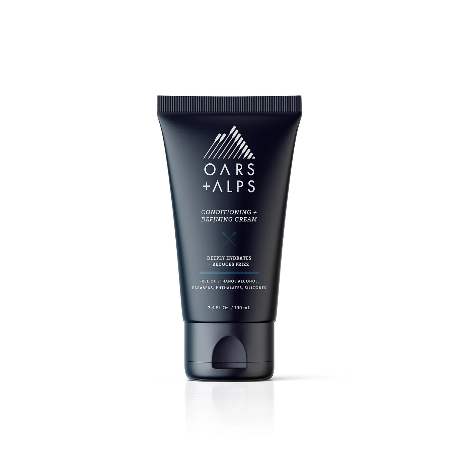 Oars   Alps Conditioning and Defining Cream, Styling Cream to Prevent Dull and Dry Hair, Contains Argan Oil and Chia Seed Oil, 3.4 Fl Oz