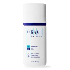 Obagi Nu-Derm Foaming Gel for Face – Hydrating Cleanser With Aloe Vera – Deep-Cleansing Foaming Facial Cleanser – For Normal to Oily Skin Types