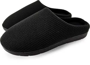 ofoot Comfortable and Supportive Women's Home Slippers with Memory Foam,Terry Cloth Lining Non-Slip TPR Outsole