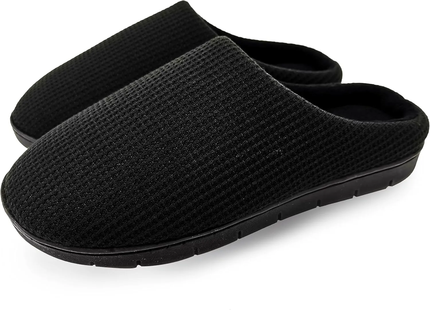 ofoot Comfortable and Supportive Women's Home Slippers with Memory Foam,Terry Cloth Lining Non-Slip TPR Outsole