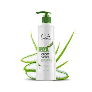 OG Beauty Science  SPF 30 Body Lotion | Hydrating & Nourishing Formula with Aloe Vera, Vitamin E & Glycerine | Lightweight, Non-Greasy Moisturizer for All Skin Types – 350ml