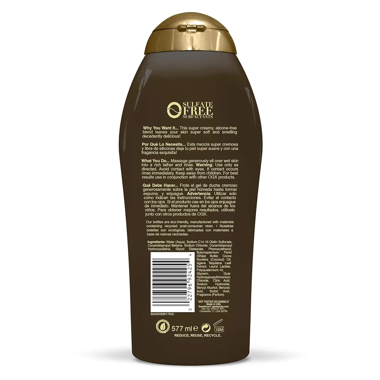 OGX Hydrating Moisture   Shea Soft & Smooth Body Lotion, 19.5 Fl Oz