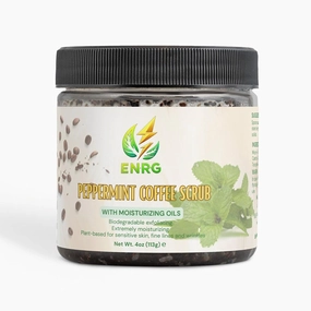Peppermint Coffee Scrub