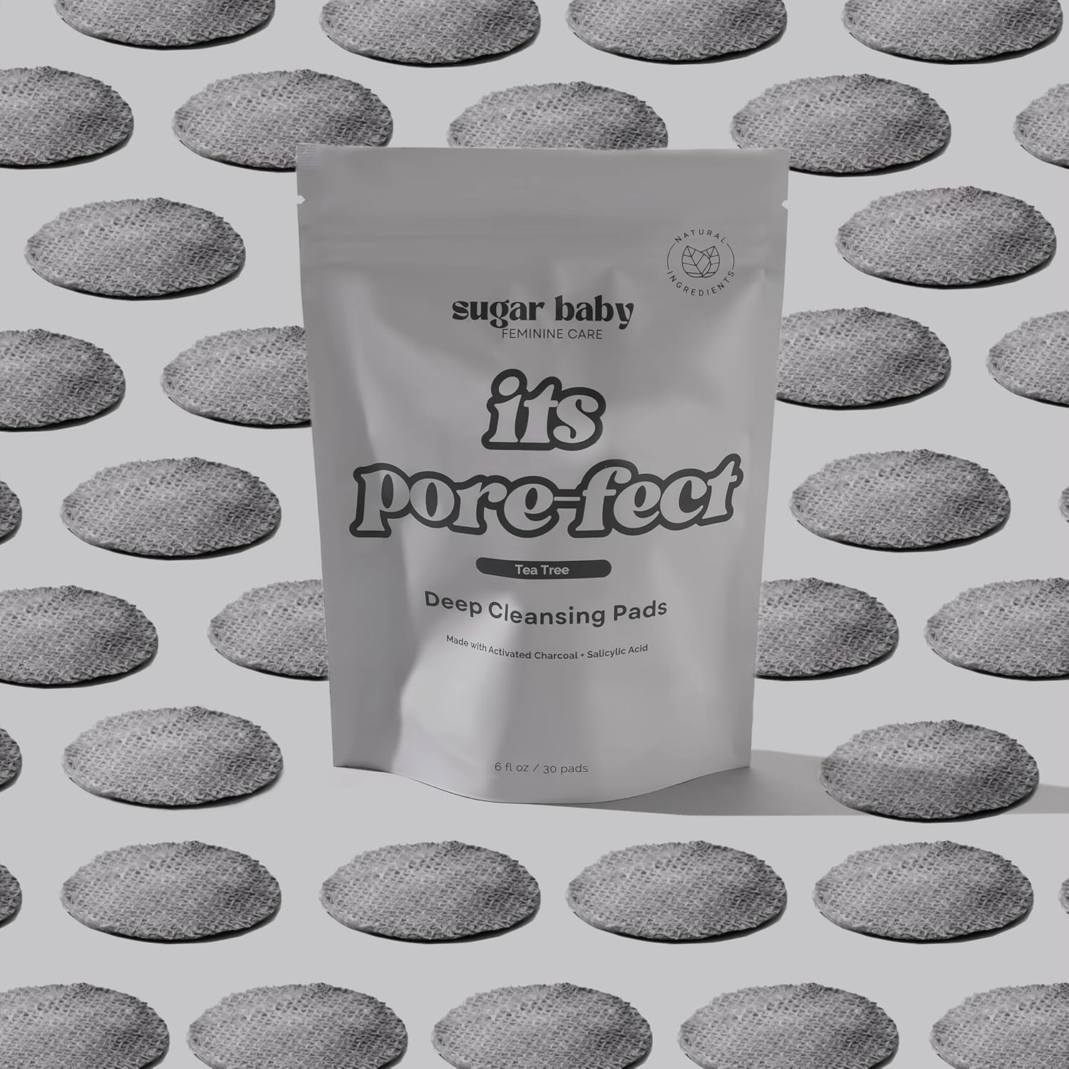 Pore-Fect Deep Cleansing Pads with Activated Charcoal & Salicylic Acid - Suitable for Pore Care, Acne Treatment, and Oil Control - 30 Exfoliating Pads for Clear, Smooth Skin