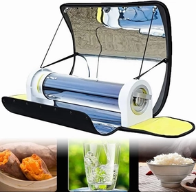 Portable Camping Wood Stove, Folding Wood Burning Stove, Multifunctional Stainless Steel Hot Tent Stove, for Hiking Camping, Backpacking and Outdoor Picnic