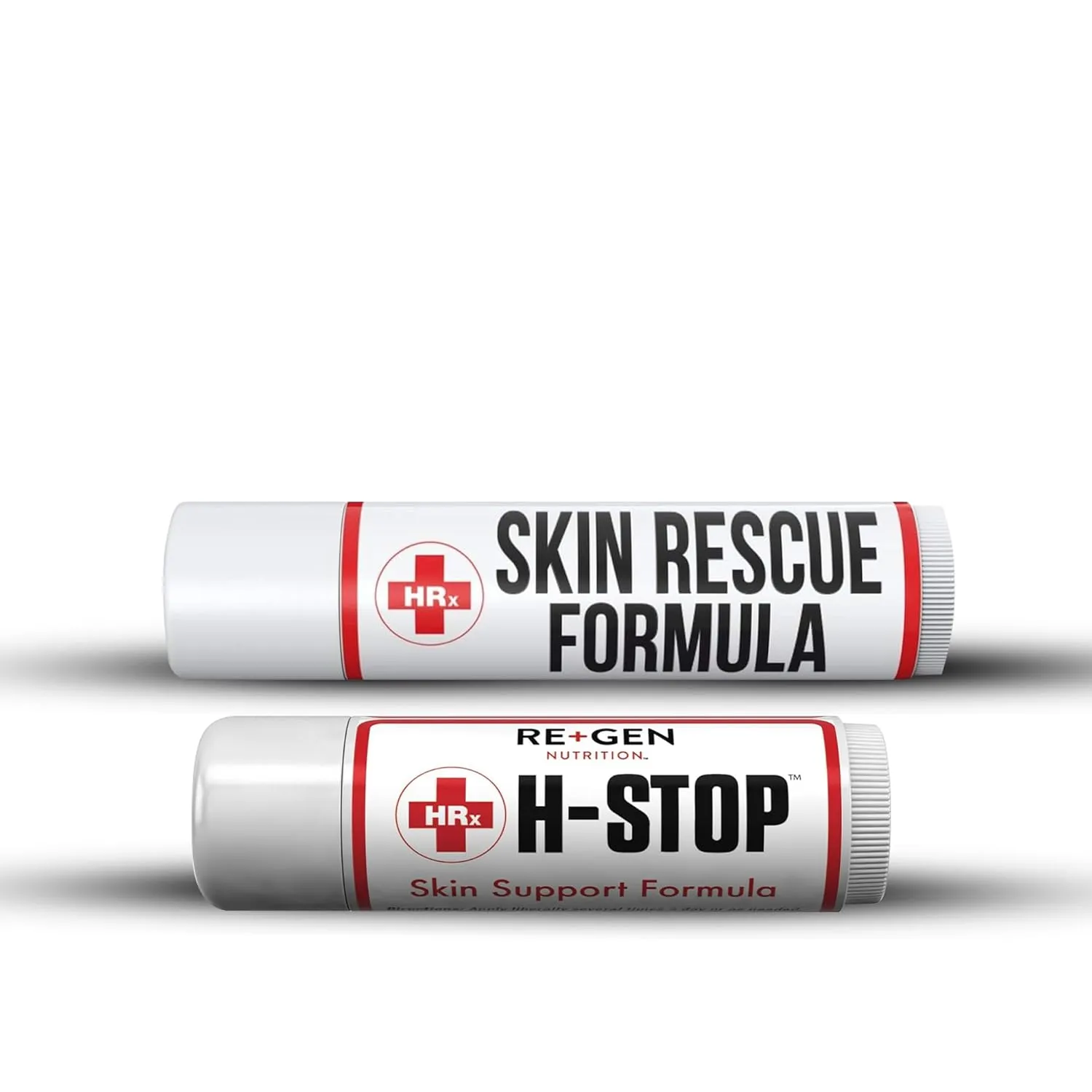 Re Gen Nutrition H Stop Lip Balm & Skin Rescue Formula with 100% Natural Shea Butter, Peppermint Oil, Tea Tree, Lemon Balm, Zinc, Coconut and More for Clear and Healthy Skin Care, 0.5 oz