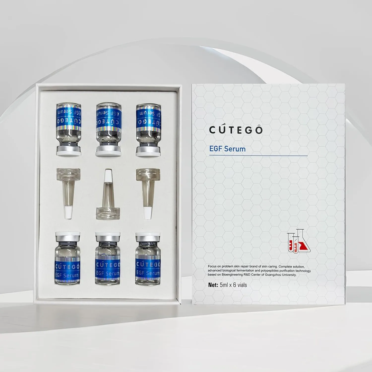 Revitalizing Skin EGF Serum - Ultimate Solution for Skin Rejuvenation, 5ml, 6Pcs