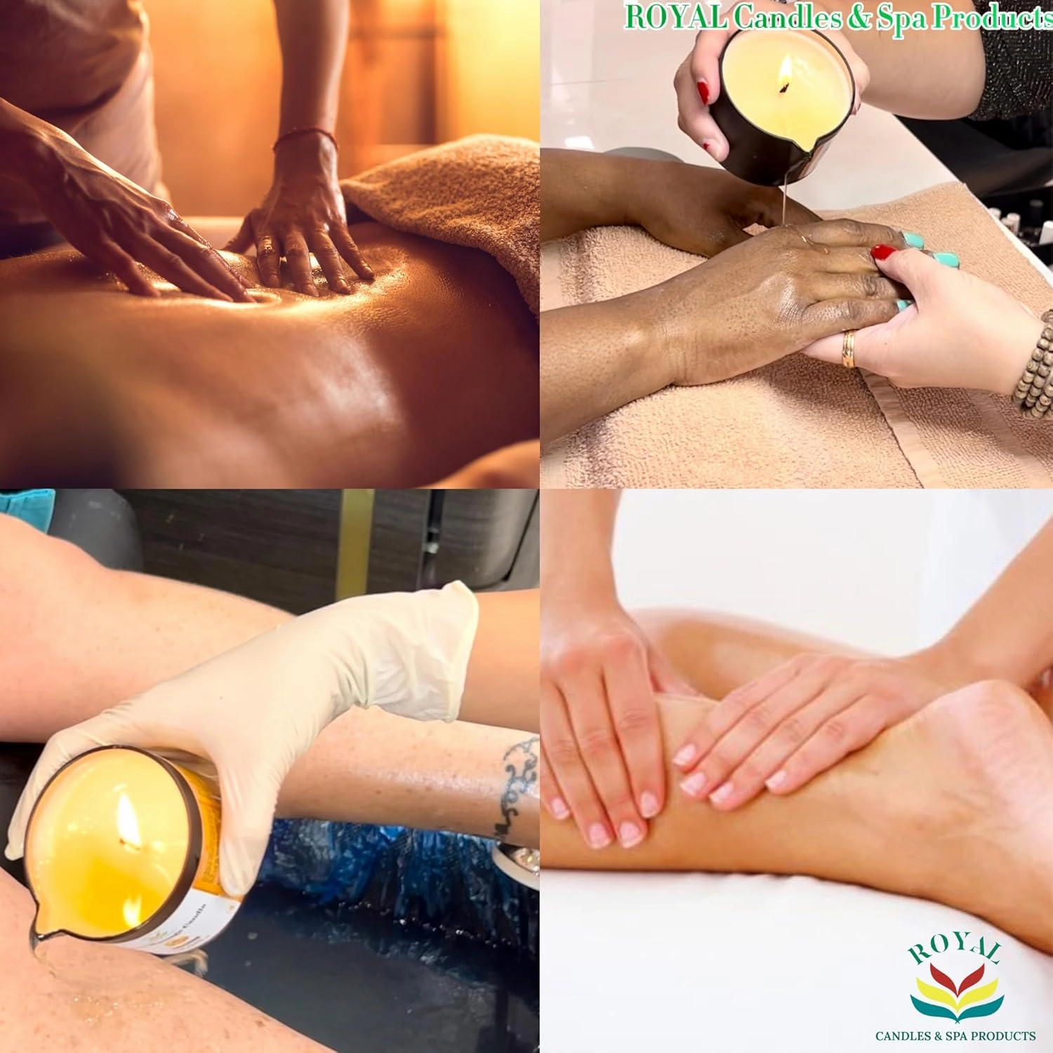 Royal Collagen Massage Oil Candle, Body Massage Oil Candle, Candle Massage Oil, Collagen Massage Oil Candle, Aromatherapy Candle, Couple Massage Oil Candle, 6 oz. with Pouring spout - Orange Scent