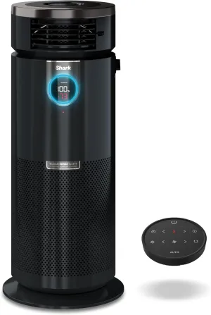 Shark 3-in-1 Max Air Purifier, Heater & Fan with NanoSeal HEPA, Cleansense IQ, Odor Lock, for 1000 Sq. Ft, Charcoal Grey