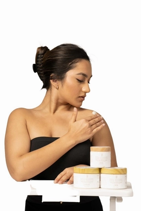 Shea Butter Cream Hydrating Body Lotion for Dry Skin Raw Shea Butter Paraben Free Lotion 4 oz (4oz, Coconut)