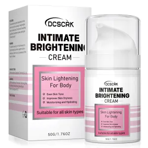 Skin Lightening Cream for Intimate Area Dark Spot Remover Skin Whitening Cream for Sensitive Part Underarms, Inner Thighs, Bikini Line, Knees and Elbows Bleaching Body Cream (1.76 Fl Oz)