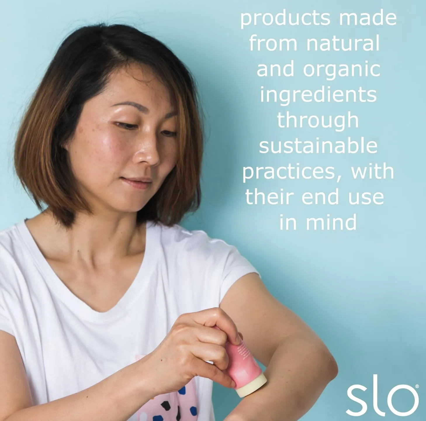 Slo Natural Moisturizing Stick | Organic Lip & Body Balm for Dry Skin | Hydrating, Nourishing, Travel-Friendly | Rose   Vanilla & Lime   Coconut | 2 pack (2 x 2.1oz/60g)