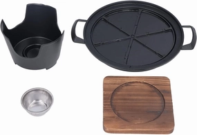 Tabletop Portable Grill Small BBQ Stove Camping Picnic Gather Safe Materials
