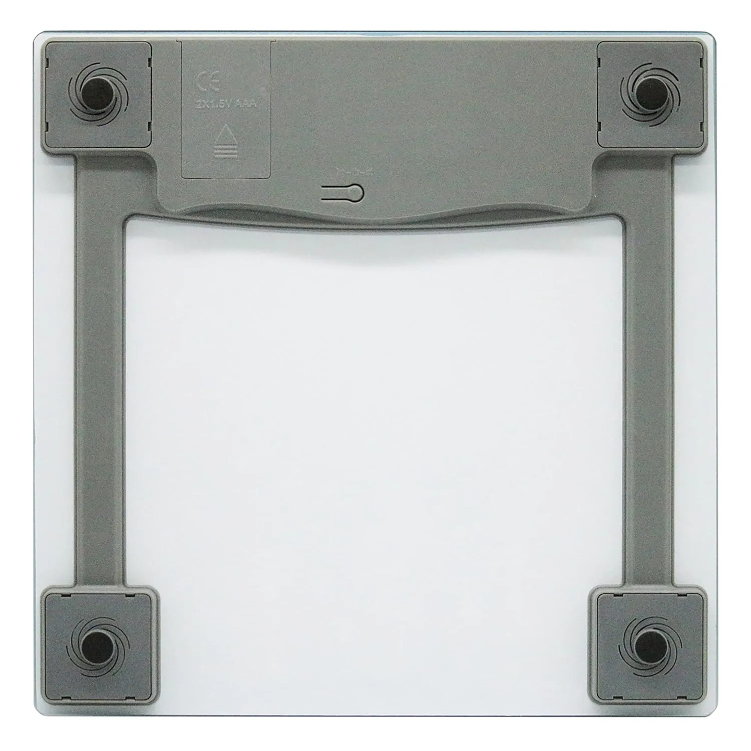 Taylor Digital Scales for Body Weight, Highly Accurate 400 LB Capacity, Auto On and Off Scale, 11.8 x 11.8 Inches, Charcoal Grey