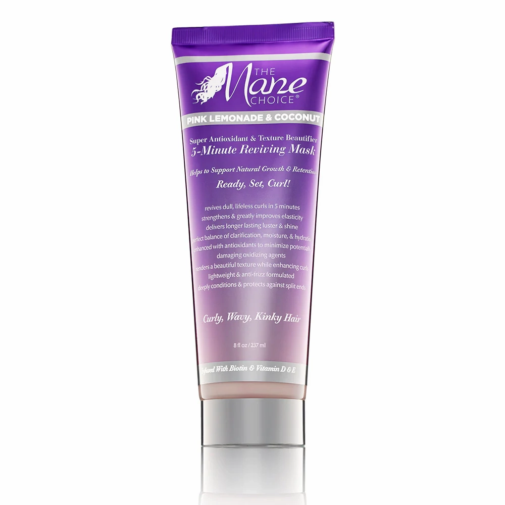 The Mane Choice Pink Lemonade & Coconut 5-Minute Reviving Mask 8oz
