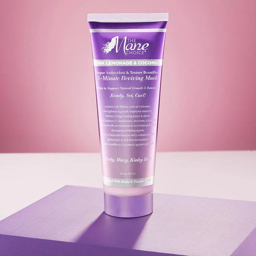 The Mane Choice Pink Lemonade & Coconut 5-Minute Reviving Mask 8oz