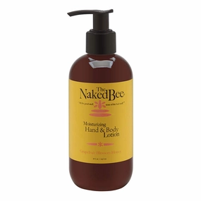 The Naked Bee Nourishing Body Lotion for All Skin Types(8 fl oz) Moisture Replenishing Lotion for Dry Skin with Grapefruit Blossom Honey