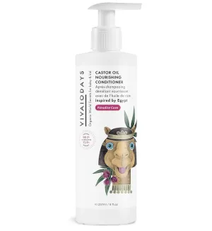 Toddlers & Kids Organic Castor Oil Nourishing Rinse-Off Conditioner: a silicone-free marvel that effortlessly nurtures hair. 8 fl. oz. | 237 ml.