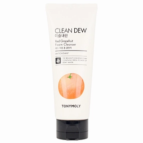 Tonymoly Clean Dew Antioxidant Red Grapefruit Foam Cleanser