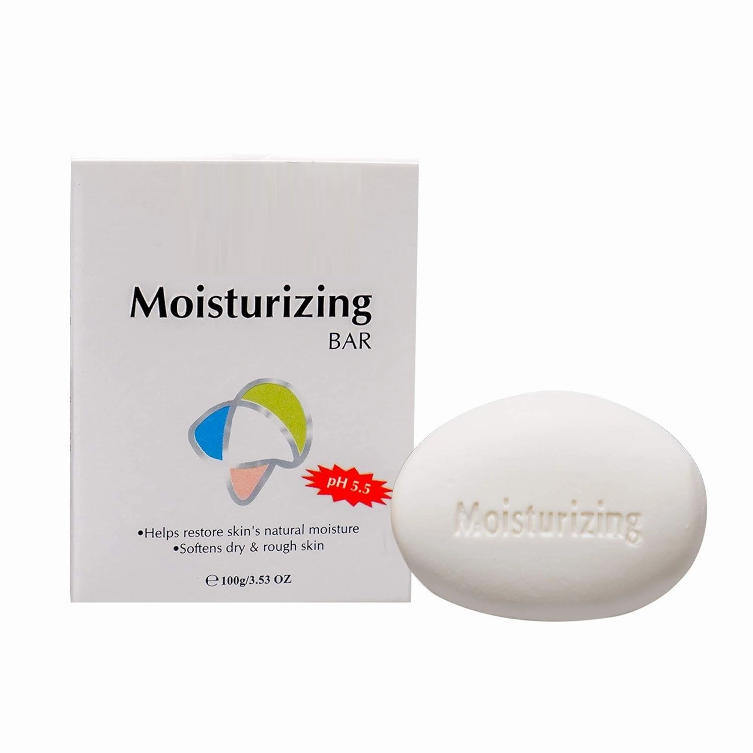 TV Moisturizing bar, Soap for dry skin and rough skin, Hydrating cleanser bar, Soap free body and facial cleanser, Eczema bar, Dry body