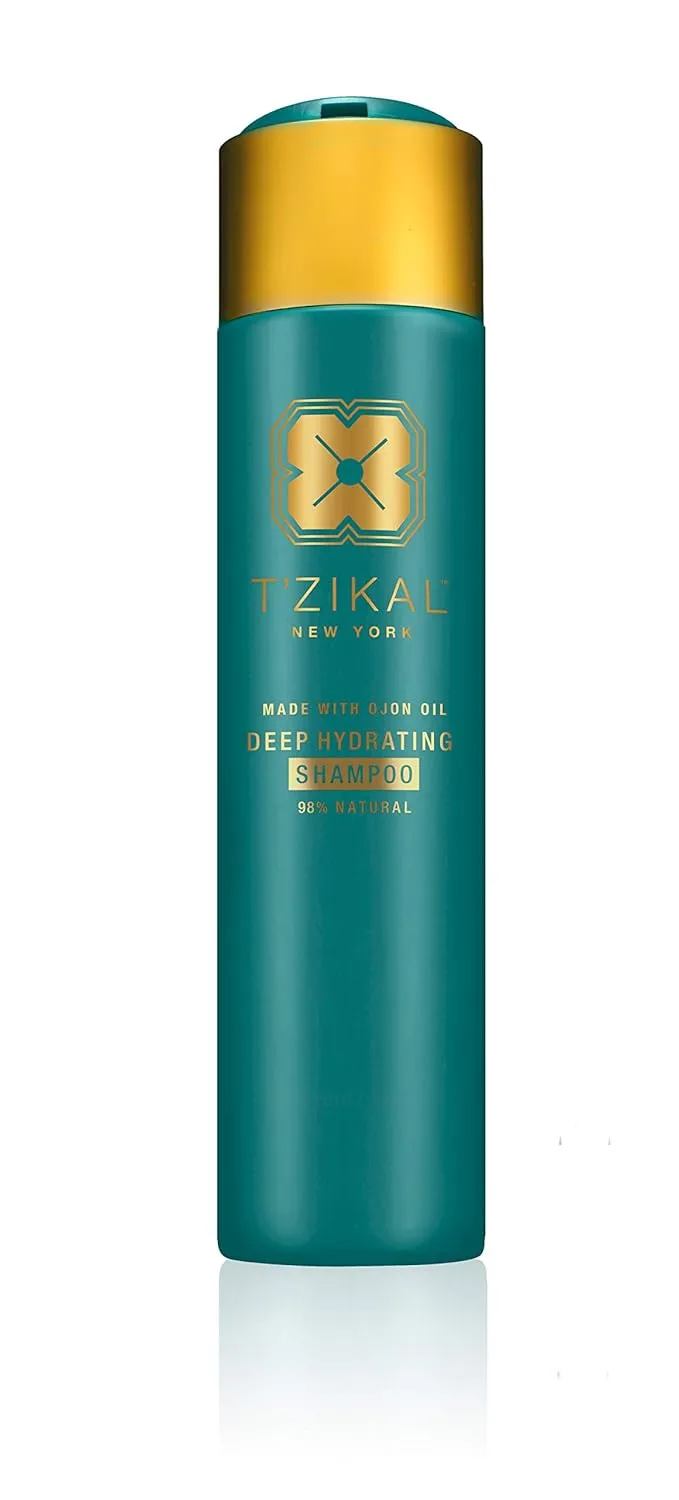 T’zikal Shine Project - 30-day natural shiny hair oil care kit. Soften split end. Add gloss to dry, curly, bleached hair with anti frizz Ojon shampoo, conditioner, wax, serum spray products.